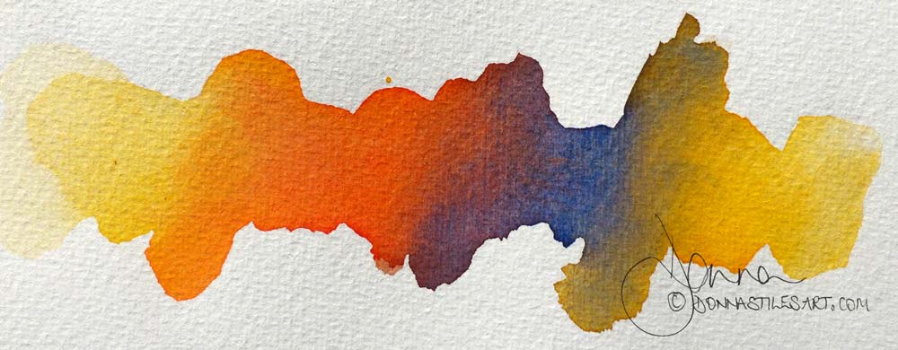 Colour swatch of the hot limited colour combination to try.