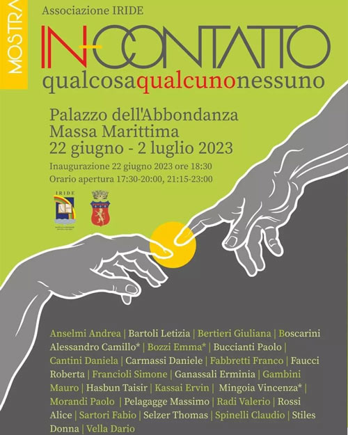 "In-Contatto qualcosa qualcuno nessuno mostra".